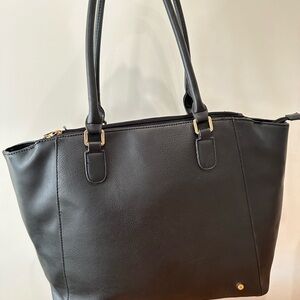 Elegant Black  Tote Bag for Laptop